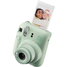 Įkelti vaizdą į galerijos rodinį, Momentinis Fotoaparatas FUJIFILM INSTAX MINI 12 (Mėtų Žalia) + 10 FUJIFILM Instax Mini Film (Glossy) (Color)