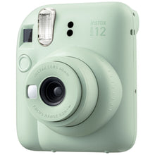 Įkelti vaizdą į galerijos rodinį, Momentinis Fotoaparatas FUJIFILM INSTAX MINI 12 (Mėtų Žalia) + 10 FUJIFILM Instax Mini Film (Glossy) (Color)