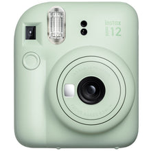Įkelti vaizdą į galerijos rodinį, Momentinis Fotoaparatas FUJIFILM INSTAX MINI 12 (Mėtų Žalia) + 20 FUJIFILM Instax Mini Film (Glossy) (Color)