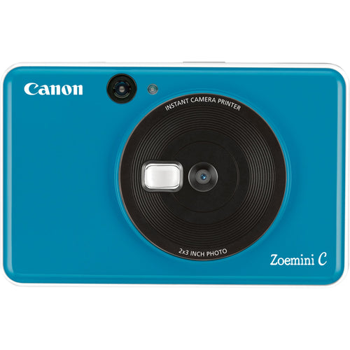 Canon Zoemini C(Inspic C/IVY CLIQ) Instant Camera Printer (Seaside Blue)
