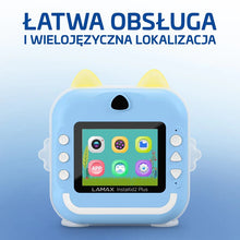 Įkelti vaizdą į galerijos rodinį, Vaikų Kamera - LAMAX InstaKid2 Plus, 1080p, 2.4 colių Ekranas, 64 GB Mėlyna
