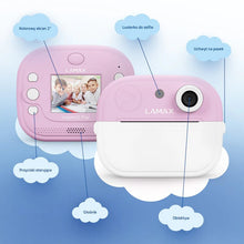 Įkelti vaizdą į galerijos rodinį, Kamera - LAMAX InstaKid2 Play, 64 GB, Full HD, Rožinė
