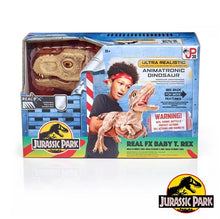 Įkelti vaizdą į galerijos rodinį, Žaislas - Wow! Stuff Jurassic Park Puppetronic Baby T-Rex Interaktyvus Bronzinis
