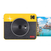 Įkelti vaizdą į galerijos rodinį, Instant Camera &amp; Printer - Kodak Mini Shot 3 Retro 4Pass Instant Photo Printer Geltona
