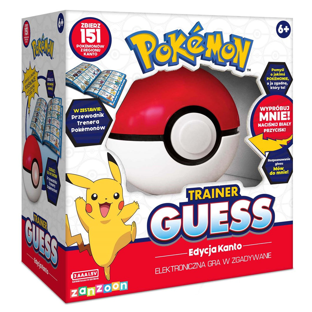Interaktyvus Žaidimas - Pokemon Trenerio Spėjimo Kanto Leidimas su Balso Atpažinimu 6+ Metams