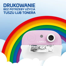 Įkelti vaizdą į galerijos rodinį, Kamera - LAMAX InstaKid2 Play, 64 GB, Full HD, Rožinė
