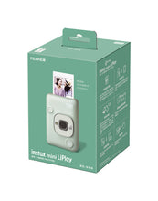 Įkelti vaizdą į galerijos rodinį, Hibridinė momentinė kamera - Fujifilm Instax Mini LiPlay Hibridinė Kamera ir Išmaniojo Telefono Spausdintuvas Matcha Žalia
