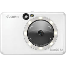Įkelti vaizdą į galerijos rodinį, Canon Zoemini S2 (Pearl White) + Canon Zink Photo Paper (10 sheets)
