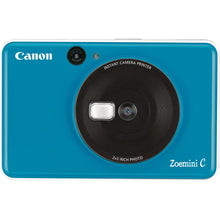 Įkelti vaizdą į galerijos rodinį, Canon Zoemini C(Inspic C/IVY CLIQ) Instant Camera Printer (Seaside Blue) + Canon Zink Photo Paper (20 sheet)

